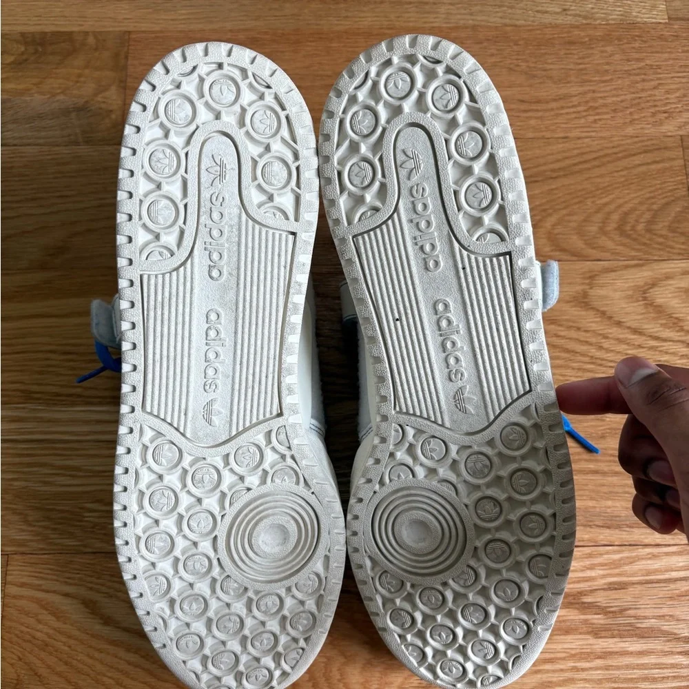 Size 10 - adidas Forum 84 Low Off White Blue Bird Creators Club GX1018